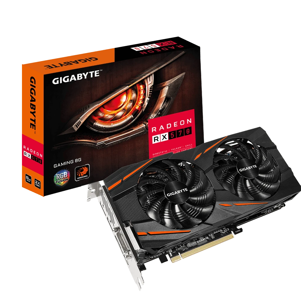 Gigabyte Radeon RX 570 GAMING 8G  (Rev. 1.0/1.1)